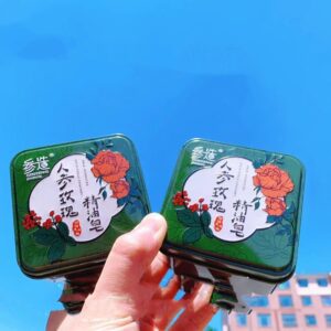 Handmade Soap Ginseng Face Wash Bath Soap Refreshing Oil Control